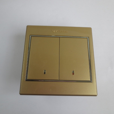 福田點(diǎn)開(kāi)關(guān)正品D1S 二開(kāi)雙控面板 細(xì)節(jié)鑄就品質(zhì)，點(diǎn)亮家居美學(xué)